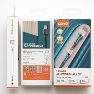 کابل تبدیل USB به USB-C الدینیو مدل A51 طول 1 متر