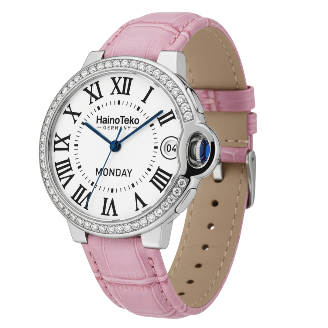 ساعت هوشمند 46 میلی متری هاینو تکو مدل RW-20 با بند چرمی