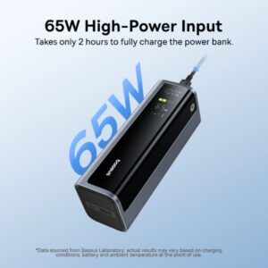 پاوربانک بیسوس مدل EnterGeek GP12 145w ظرفیت 20800 میلی آمپر ساعت
