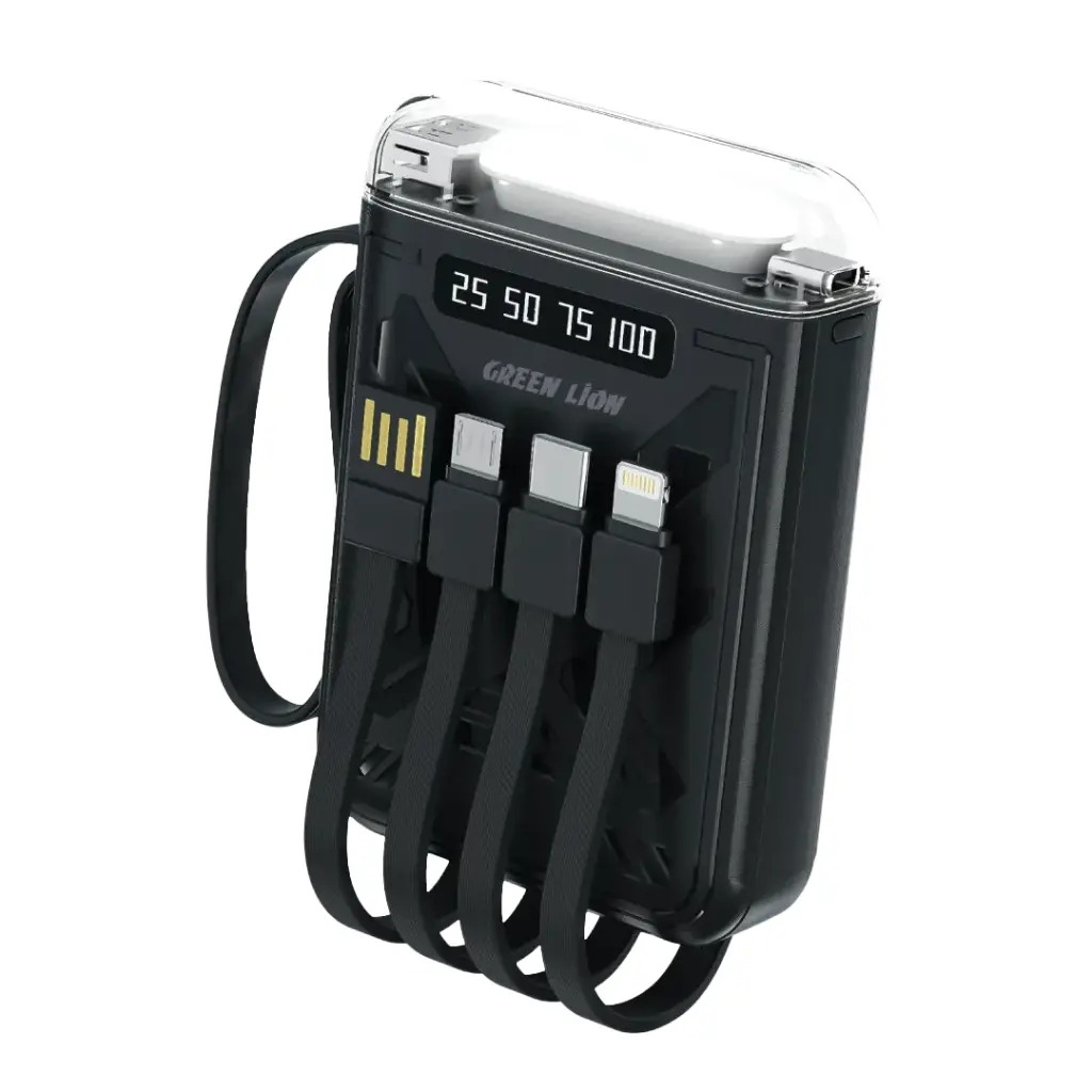 پاوربانک گرین لاین مدل Luma Pro ظرفیت 10000 میلی آمپر ساعت