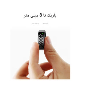 حلقه هوشمند اسمارت رینگ مدل SY01 رنگ مشکی