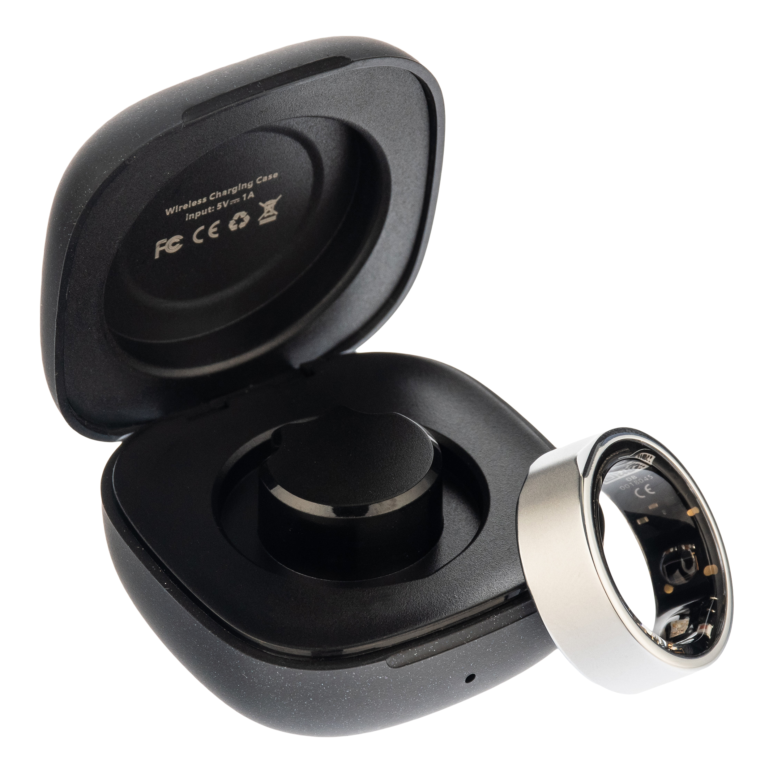 حلقه هوشمند نکسیو رینگ رنگ نقره‌ای